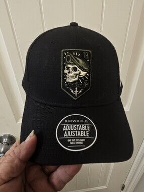 Call Of Duty, One Size Fits Most Cap with Olive Skull Patch. New